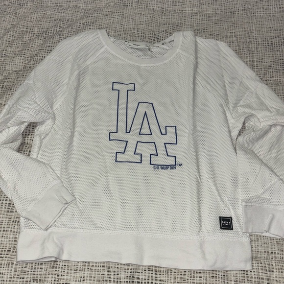 DKNY x MLB Los Angeles Dodgers Top - Picture 1 of 5